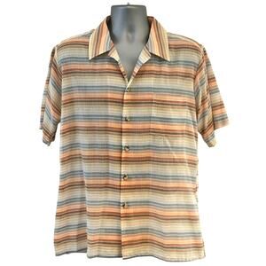 Campus Men’s Vintage New Old Stock Striped Size L Shirt Made in USA w/Tags